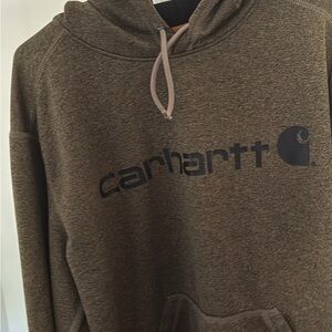 Carhartt Brown Sweatshirt Classic Pullover Hoodie